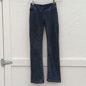 Testimony Los Angeles gray French Terry boot cut yoga casual pants XS